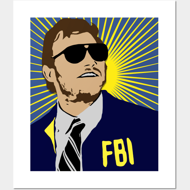 Burt Macklin Comic Wall Art by xxtinastudio